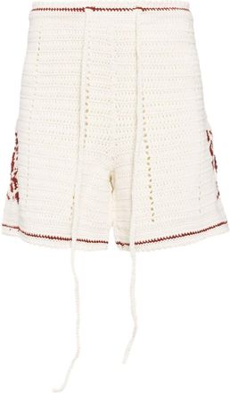 S.S.Daley Abel crochet shirts - men - Cotton - M - Neutrals