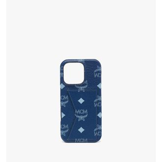MCM iPhone 16 Pro Case in Visetos