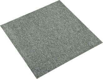 vidaXL Alfombra 20 Uds. Verde 50 X 50 Cm 100% Polipropileno Vidaxl