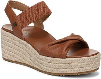 Vionic Darla Espadrille Platform Slide Sandal in Tan at Nordstrom, Size 7.5