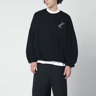 Fear of God Black nylon-wool blend sweater