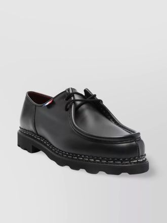 Paraboot chunky sole michael leather loafers