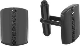 Effy Black Sterling Silver Black Sapphire Cuff Links at Nordstrom Rack