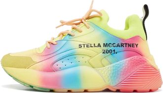 Stella McCartney Sneakers con fantasia tie dye - Giallo