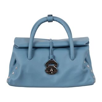 Zanellato Handbags, female, Blue, Size: ONE SIZE Dotta Saeta Handbag