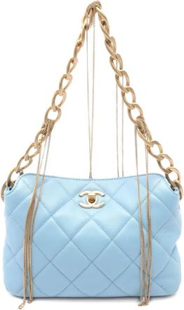 Chanel Borsa a spalla matelassé 2021 - Blu