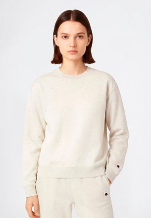 Champion Sweatshirt CHAMPION ICONS TONAL loose fit Terry crewneck sweatshirt, Damen, Gr. XXL, ohmm, Obermaterial: 69% Baumwolle, 31% Polyester, normal, Rundhal