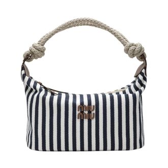 Miu Miu Handbags, female, Blue, Size: ONE SIZE Borsa a spalla