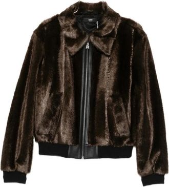 Amiri Heren, Jassen, Bruin, Maat: 2XL Viscose