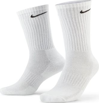 Nike Everyday Cushioned Training Crew Socks Multifunktionssocken für Herren | grau/weiß