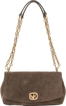 Michael Kors Bolso de hombro convertible peque&ntilde;o Bryant de ante - Bags - Mujer - Marr&oacute;n - ONE SIZE