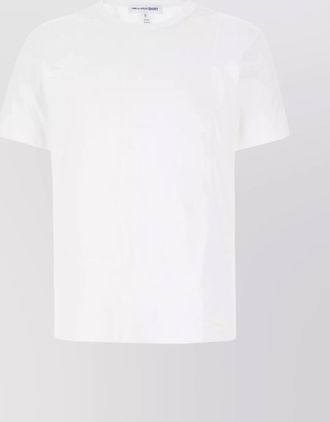 Comme Des Gar&ccedil;ons crew-neck pure cotton t-shirt with short sleeves