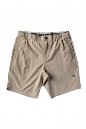Vissla Mens Alto Eco Shorts In Dark Khaki