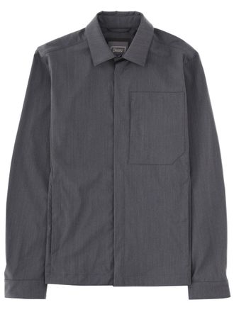 Herno Dark Grey Regular Fit Overshirt