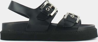 Jonak Leren sandalen, dikke zool