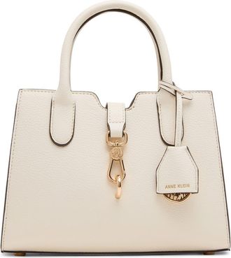 Anne Klein Small Satchel in Pearl White at Nordstrom Rack