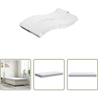 vidaXL Materasso morbido - Materasso a Molle Insacchettate Medio 100x220 cm