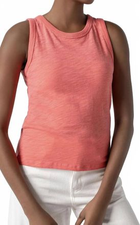 Lilla P Back Seam Tank In Reef