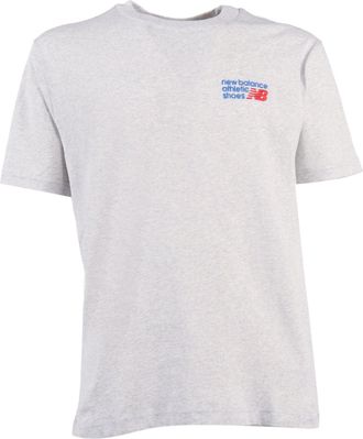 New Balance Camiseta New Balance Athletics Premium Logo Ash Heather