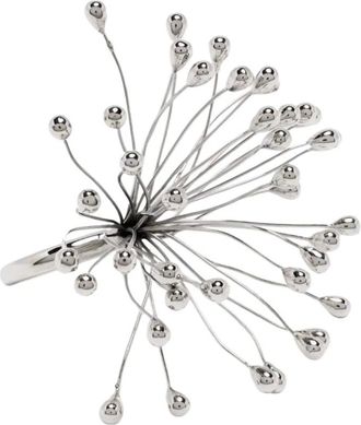 Hugo Kreit Anello Floreale - - Accessories - unisex - Grigio - S
