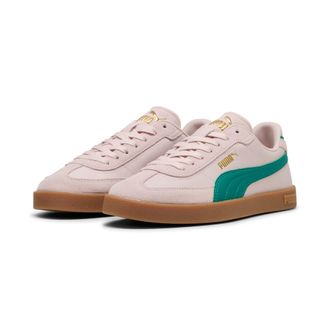 Puma Sneaker PUMA CLUB II ERA, Damen, Gr. 39, L&auml;nge 32, gr&uuml;n (mauve mist, wild gr&uuml;n), Leder, unifarben, Schuhe Sneaker