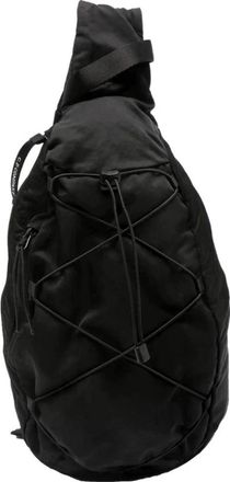 C.P. Company Nylon B Lens Sling Rugzak - Heren - Schoudertassen - Zwart - ONE Size - Nylon - Tassen