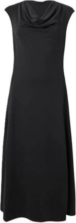 Max Mara Kleedjes, Dames, Zwart, L, Polyester, Vetusta Jurk