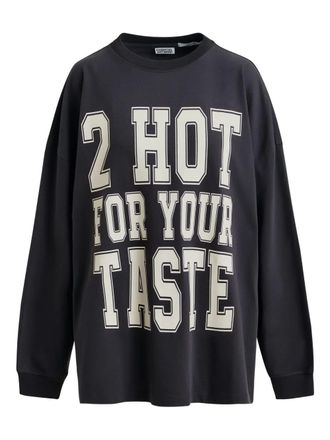 Essentiel T-shirt met print - Blauw