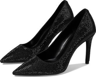Michael Kors Alina Flex High Pump Womens Shoes Black1 : 5.5 M, Textile