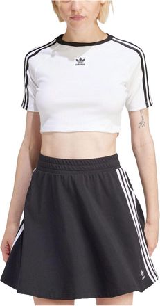 adidas (WMNS) adidas 3-Stripes Baby T-shirt Asia Sizing White IP0662