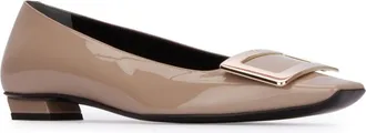 Roger Vivier Womens Belle Vivier T. 25 C415 Ballerine Flat Shoes