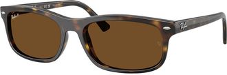 Ray-Ban RB2224F Asian Fit Polarized 710/57 Mens Sunglasses Tortoiseshell Size 57