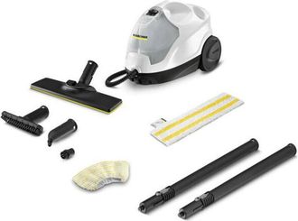 Karcher Limpiadora De Vapor 3,5 Bar Sc 4 Easyfix Autonom&iacute;a Ilimitada 2000 W Doble Dep&oacute;sito Con Kit De Limpieza De Suelos Y Boquillas - Karcher