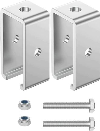 OEM Soporte De Carrito Lindo, Soporte De Riel De Carrito Perfilado, 2 Soportes De Riel De Carrito Perfilados, Soporte De Riel De Carrito, Soporte De Carri