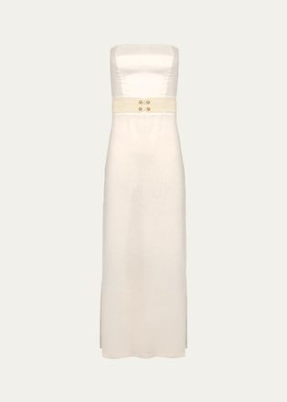 Vix Lian Strapless Midi Dress