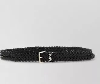 Saint Laurent woven leather belt