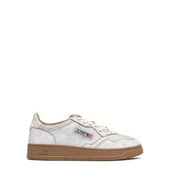 Autry Witte leren sneaker - Heren - Sneakers - Wit - 42 EU - Leer - Schoenen