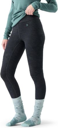 Smartwool Womens Intraknit Thermal Merino Base Layer Bottoms Gray XS