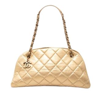 Chanel Borsa a spalla Pre-owned trapuntata - - Pre-owned - Donna - Beige - ONE SIZE