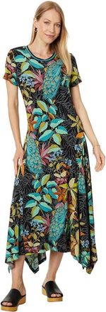 Johnny Was The Janie Favotire Asymmetric Knit Midi Dress, Paon Paon Dress