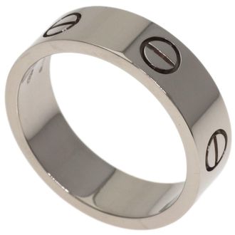 Cartier White Gold White Gold (18K) Band Ring (Pre-Owned)