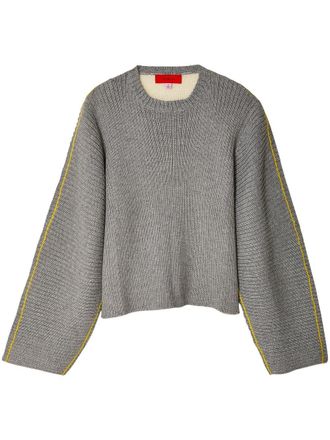 ECKHAUS LATTA Maglione a righe - Grigio