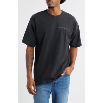PacSun Escape Reality Cotton Graphic T-Shirt in Black at Nordstrom, Size X-Large