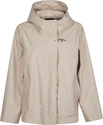 Fay Hood Short Hooded Zip Parka