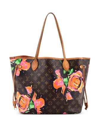 Louis Vuitton Neverfull Limited Edition Monogram Roses MM tote bag - Multicolore