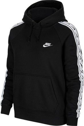 Nike (WMNS) Nike Club Woven Allover Print Hoodie Black CU9262-010