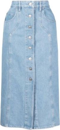 Isabel Marant Rokken, Dames, Blauw, M, Denim, Denim Rok