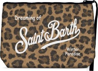 MC2 Saint Barth Aline clutch bag - women - Polyester/Wool - One Size - Neutrals