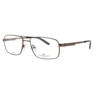 Chesterfield Unisex Brown Rectangular Eyeglass Frames Ch-866/T