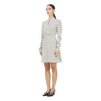 Mar De Margaritas Dames, Jurken, Wit, Maat: XS Viscose